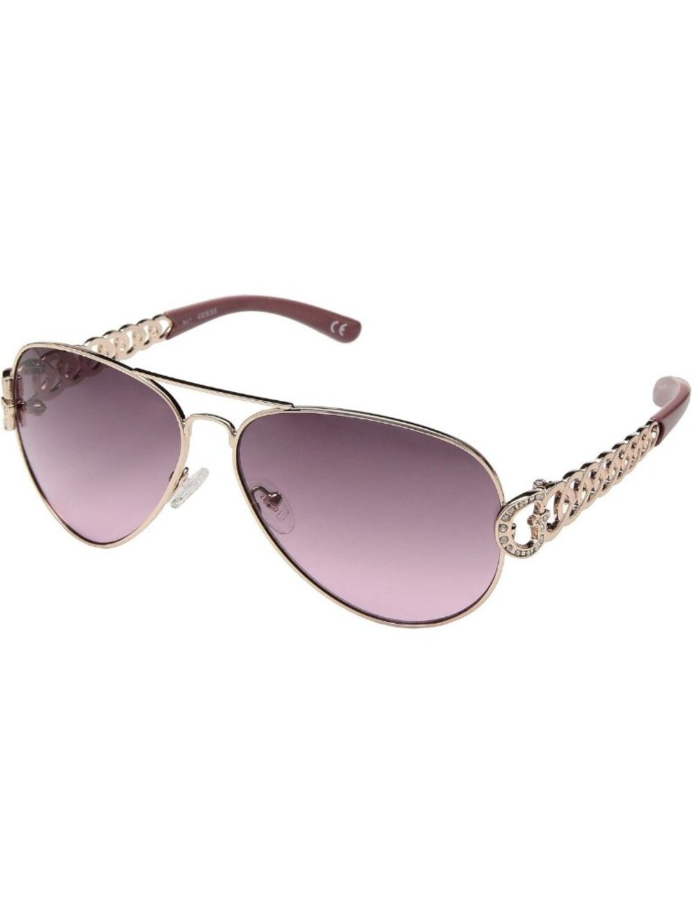Stylish Women's Metal Aviator Sunglasses - UV Protection, Trendy Fashion